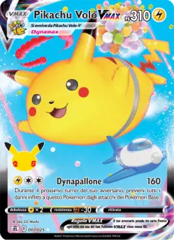 Pikachu Volo VMAX