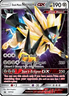 Necrozma Criniera del Vespro GX