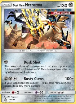 Necrozma Criniera del Vespro
