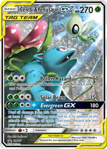 Celebi e Venusaur GX