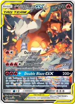 Reshiram e Charizard GX