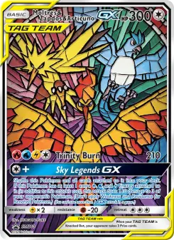 Moltres, Zapdos e Articuno GX