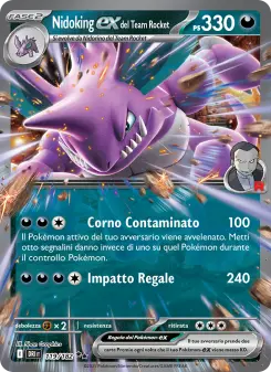 Nidoking-ex del Team Rocket