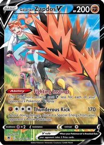 Zapdos di Galar V