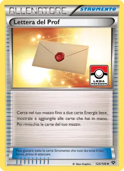 Lettera del Prof